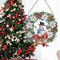 Christmas Diamond Painting Hanging Ornament, 5D Special Shape Snowman Wreath Diamond Art, Crafts for Adults DIY Gem Art, Acrylic Home Garden Decor Wall Art with Chain, Box Kit, 7.87x7.87inch